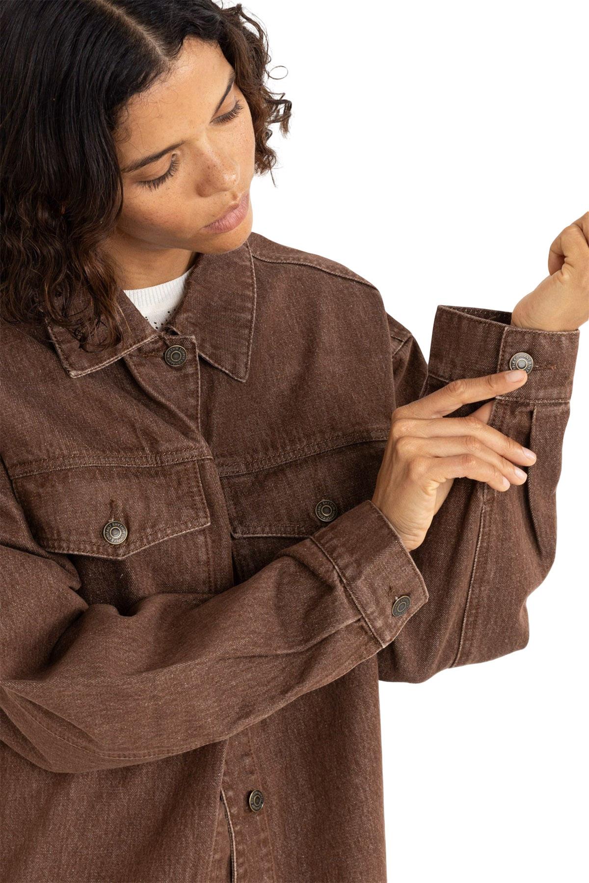 Product gallery image number 2 for product Oversized Denim Jacket - Women's