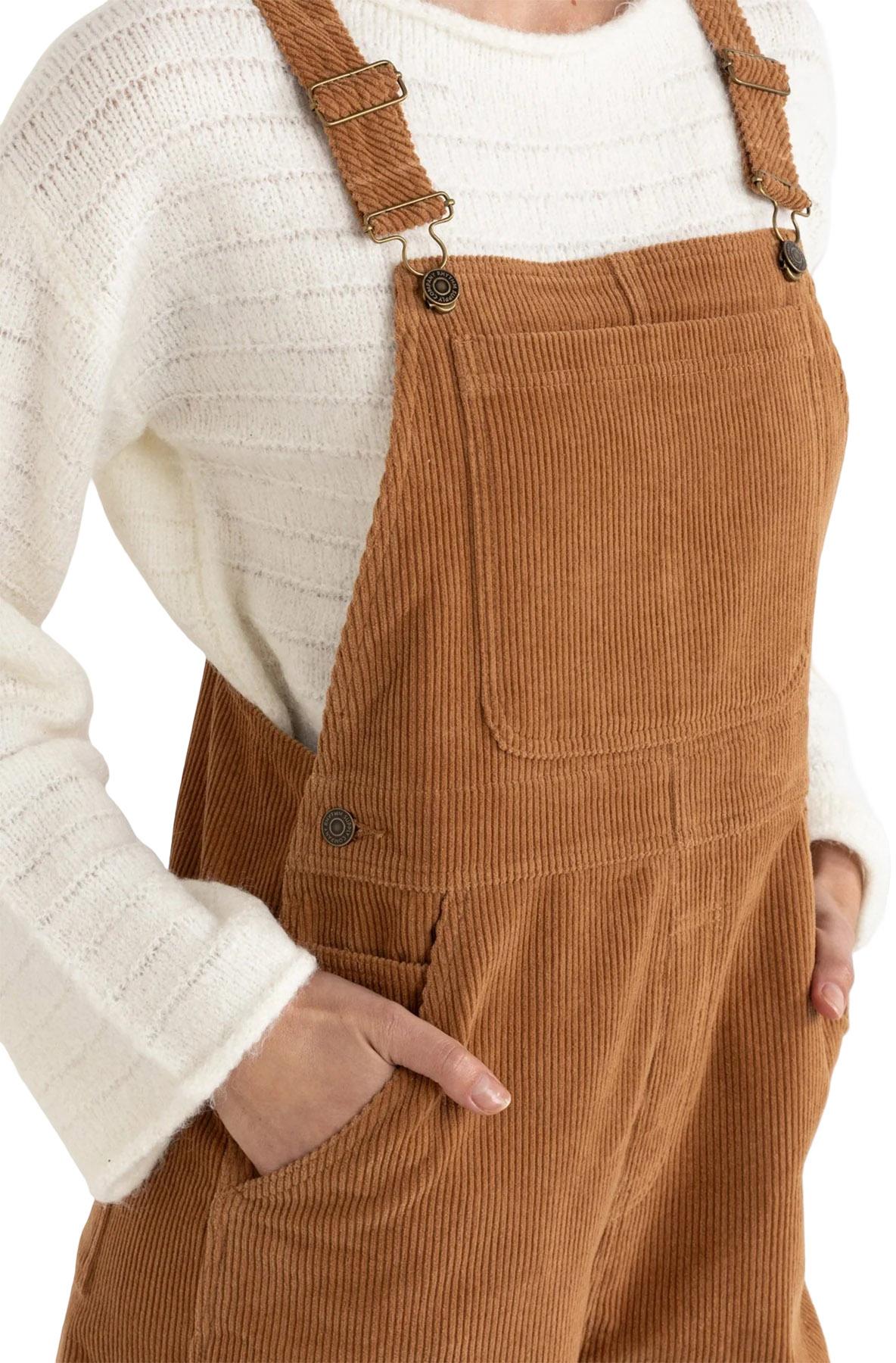 Product gallery image number 3 for product Cord Tide Short Overall - Women's