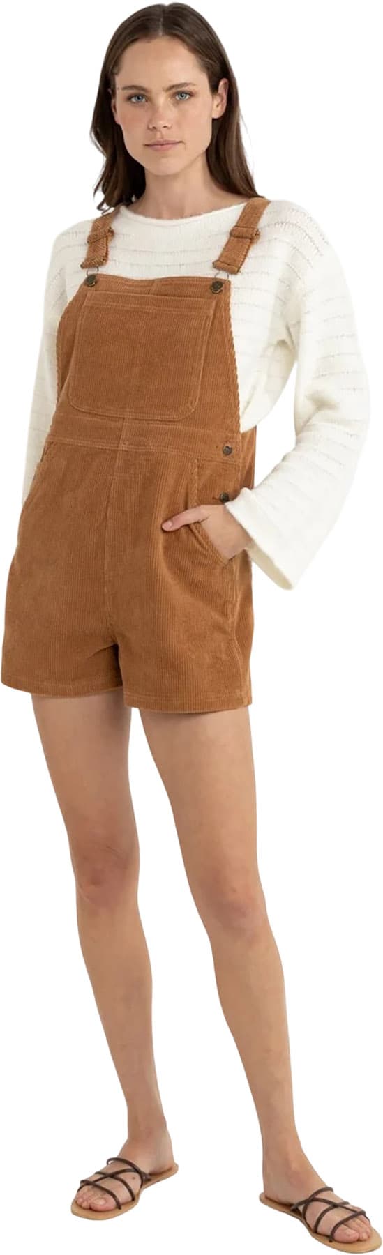 Product gallery image number 4 for product Cord Tide Short Overall - Women's