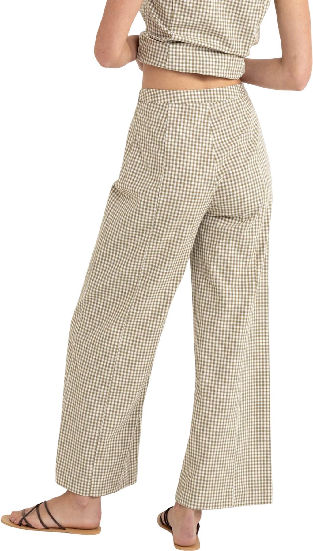 Product gallery image number 3 for product Lola Check Wide Leg Pant - Women's