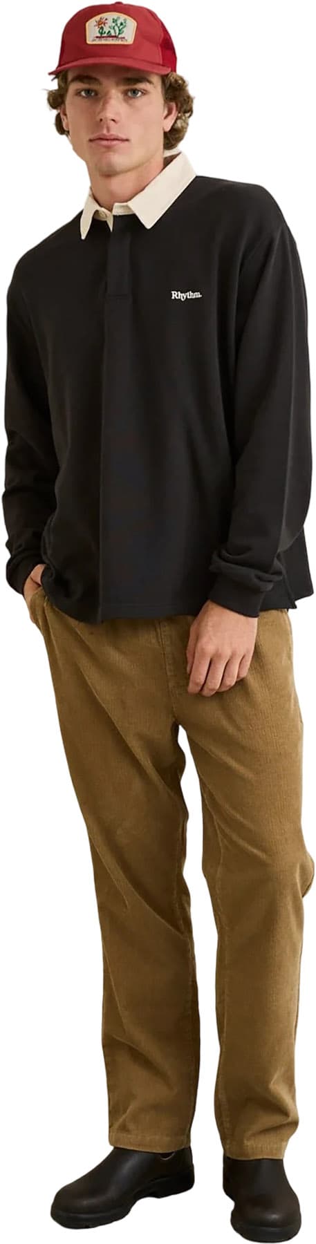 Numéro de l'image de la galerie de produits 4 pour le produit Polo de rugby à manches longues Koa Vintage - Homme