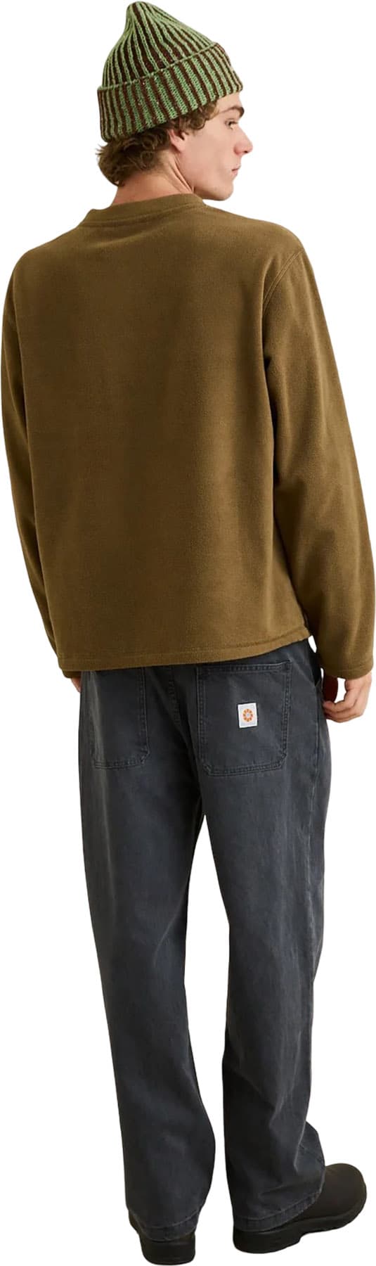 Product gallery image number 2 for product Awake Polar Fleece Long Sleeve Pullover - Men's