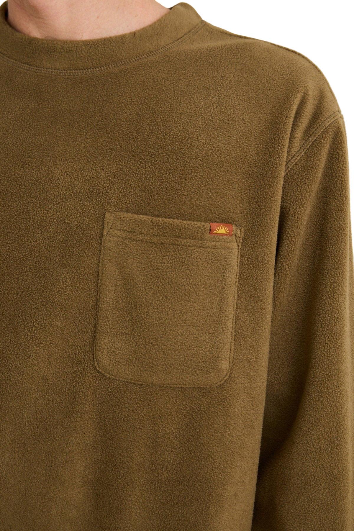 Product gallery image number 4 for product Awake Polar Fleece Long Sleeve Pullover - Men's