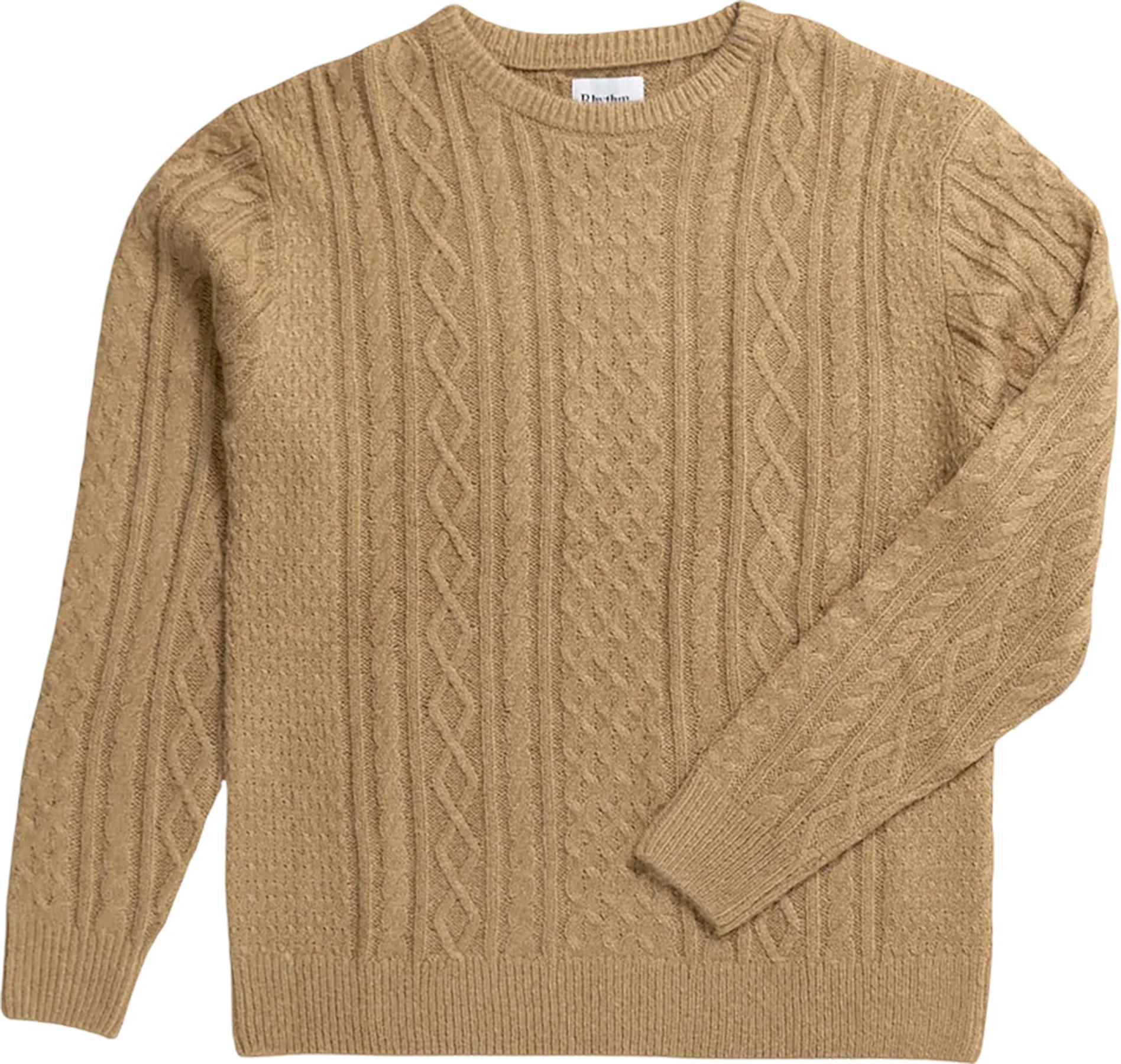 Product image for Mohair Fishermans Cable Knit Sweater - Men's