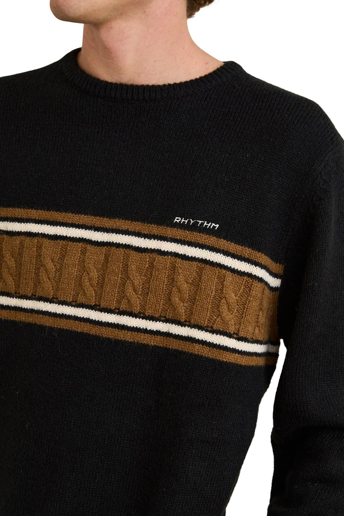 Product gallery image number 4 for product Mohair Stripe Knit Sweater - Men's