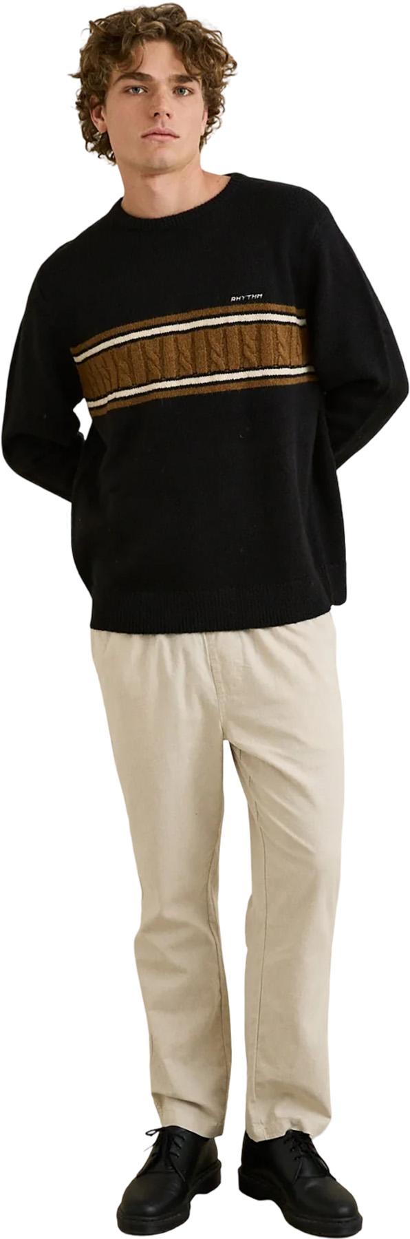 Product gallery image number 6 for product Mohair Stripe Knit Sweater - Men's