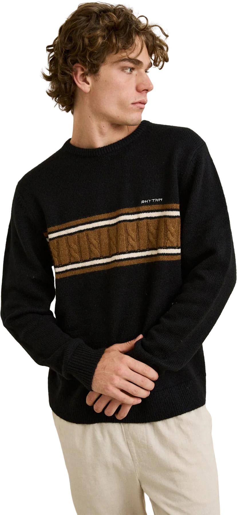 Product gallery image number 7 for product Mohair Stripe Knit Sweater - Men's