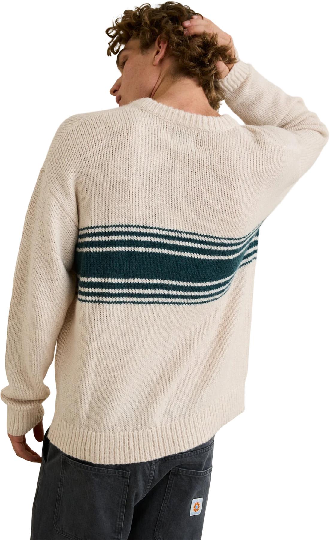 Product gallery image number 2 for product Strata Knit Crew Neck Sweater - Men's