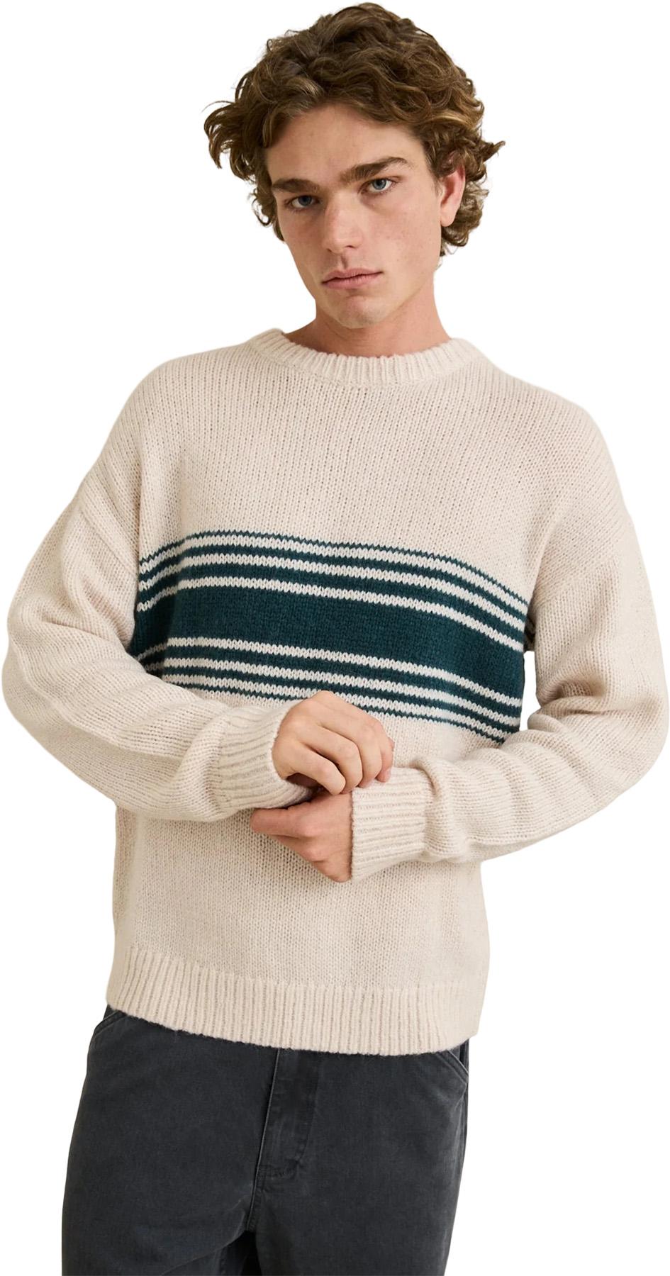 Product gallery image number 5 for product Strata Knit Crew Neck Sweater - Men's
