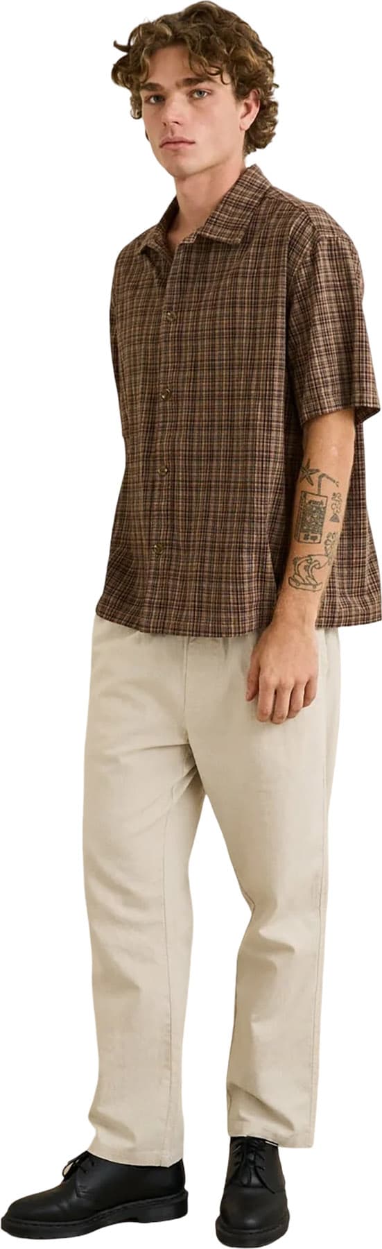 Numéro de l'image de la galerie de produits 5 pour le produit Chemise à manches courtes et à carreaux décontractée Brady - Homme