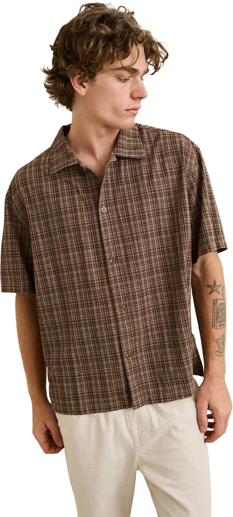 Numéro de l'image de la galerie de produits 6 pour le produit Chemise à manches courtes et à carreaux décontractée Brady - Homme