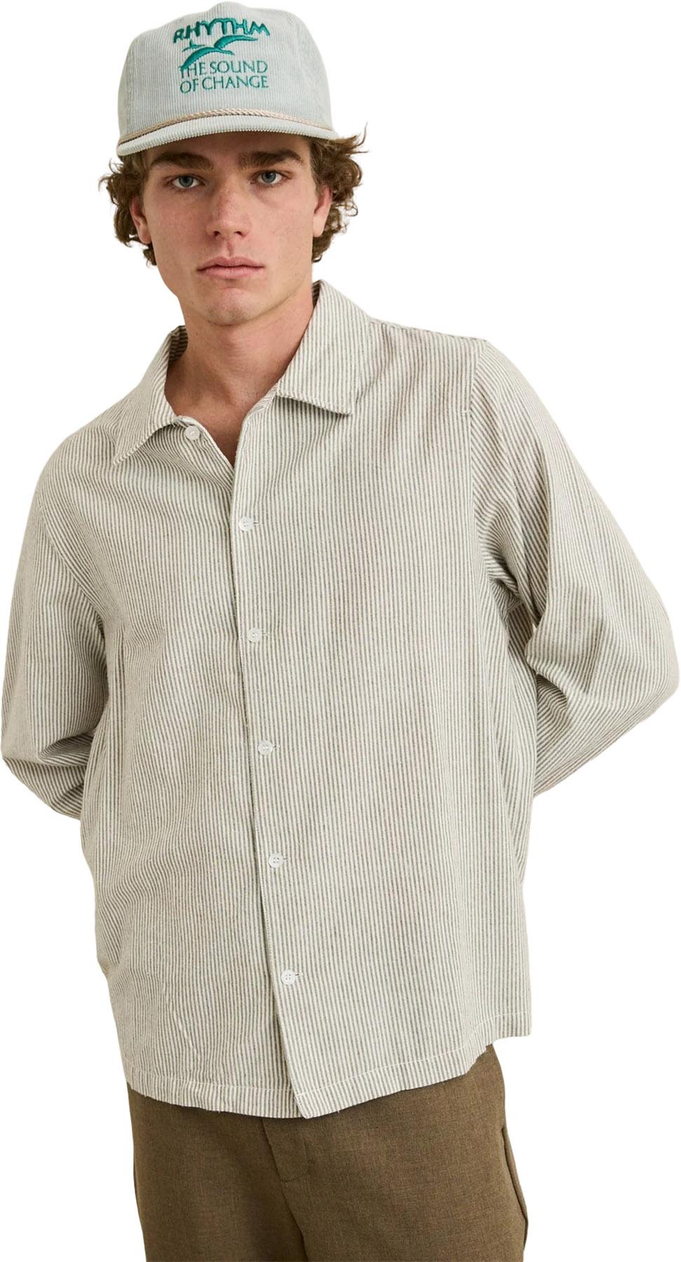 Numéro de l'image de la galerie de produits 4 pour le produit Chemise à manches longues à rayures Bank - Homme