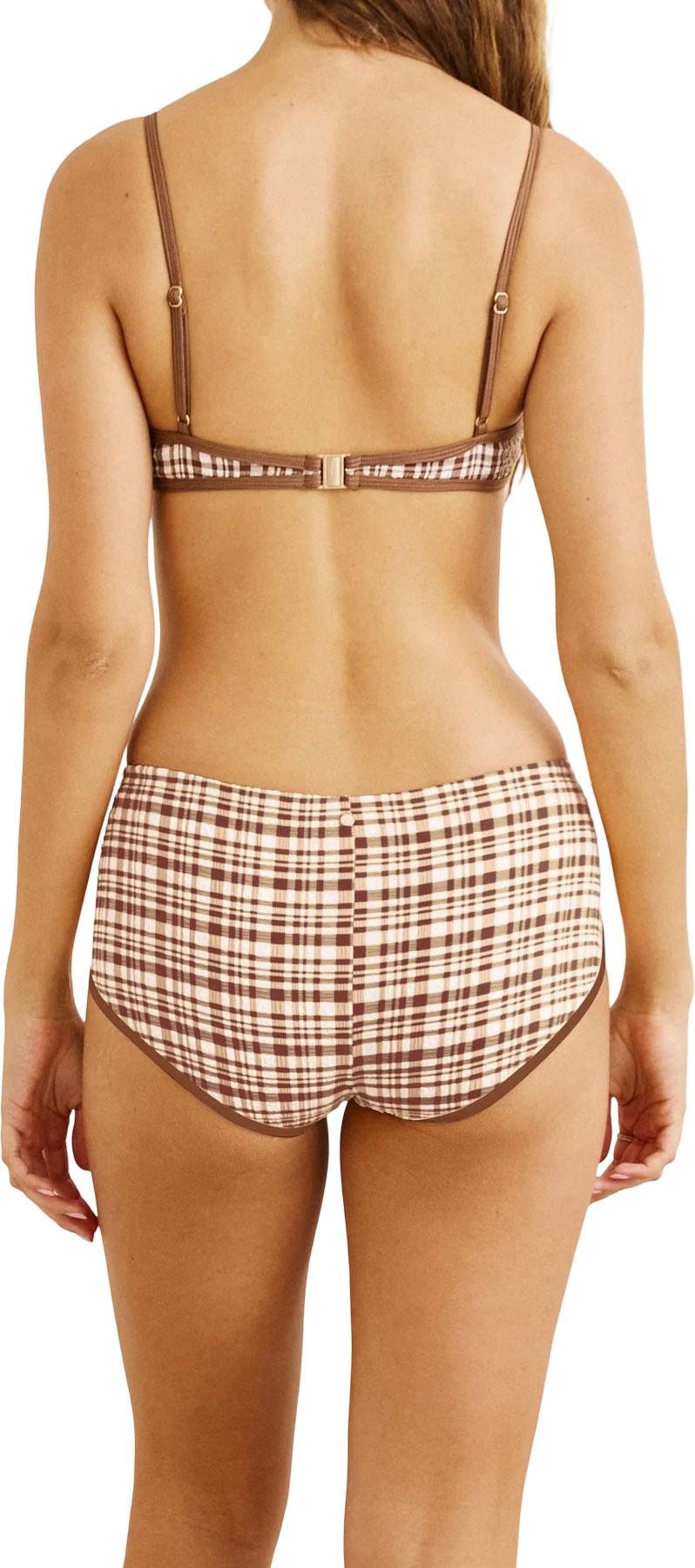 Product gallery image number 3 for product London Check Boyleg Bikini Bottom - Women's