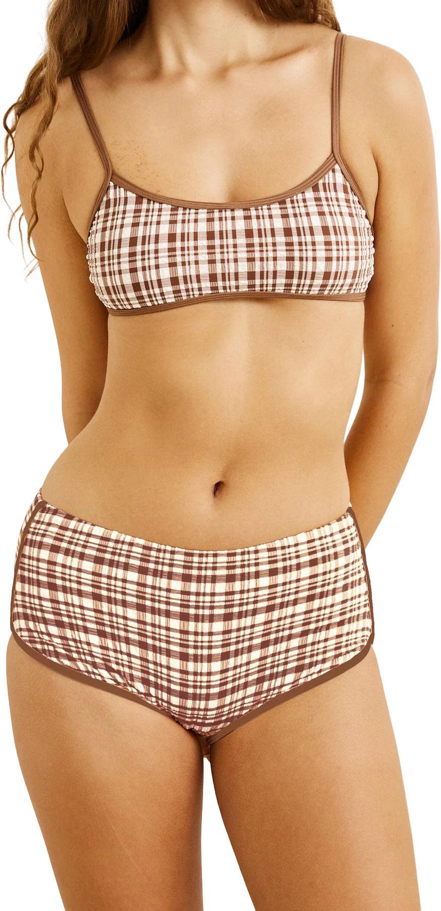 Product image for London Check Boyleg Bikini Bottom - Women's