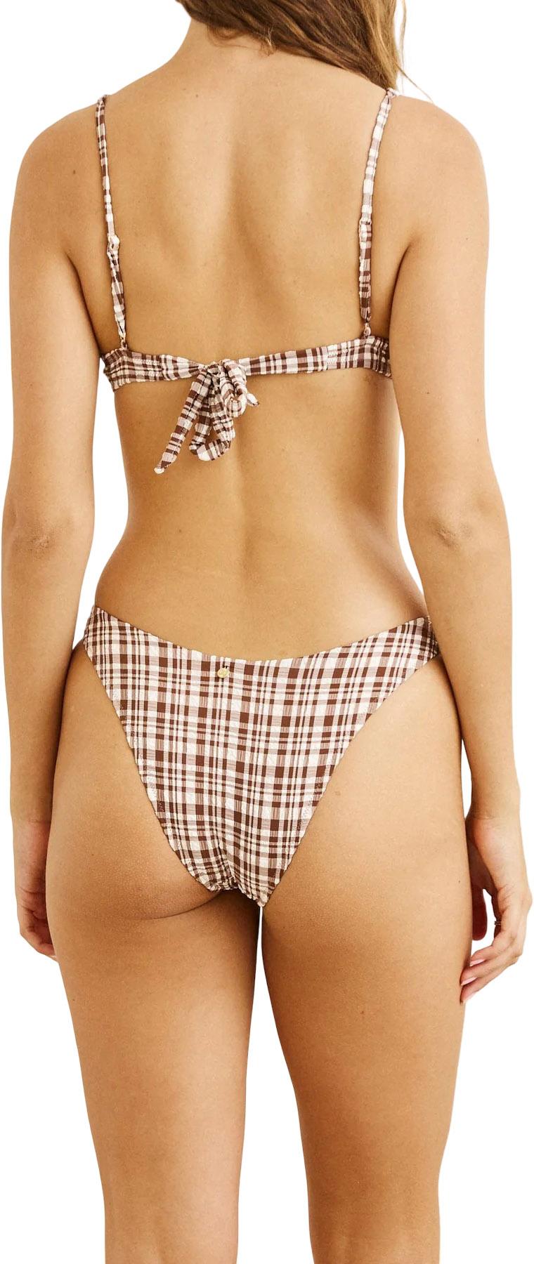 Product gallery image number 2 for product London Check Hi Cut Bikini Bottom - Women's
