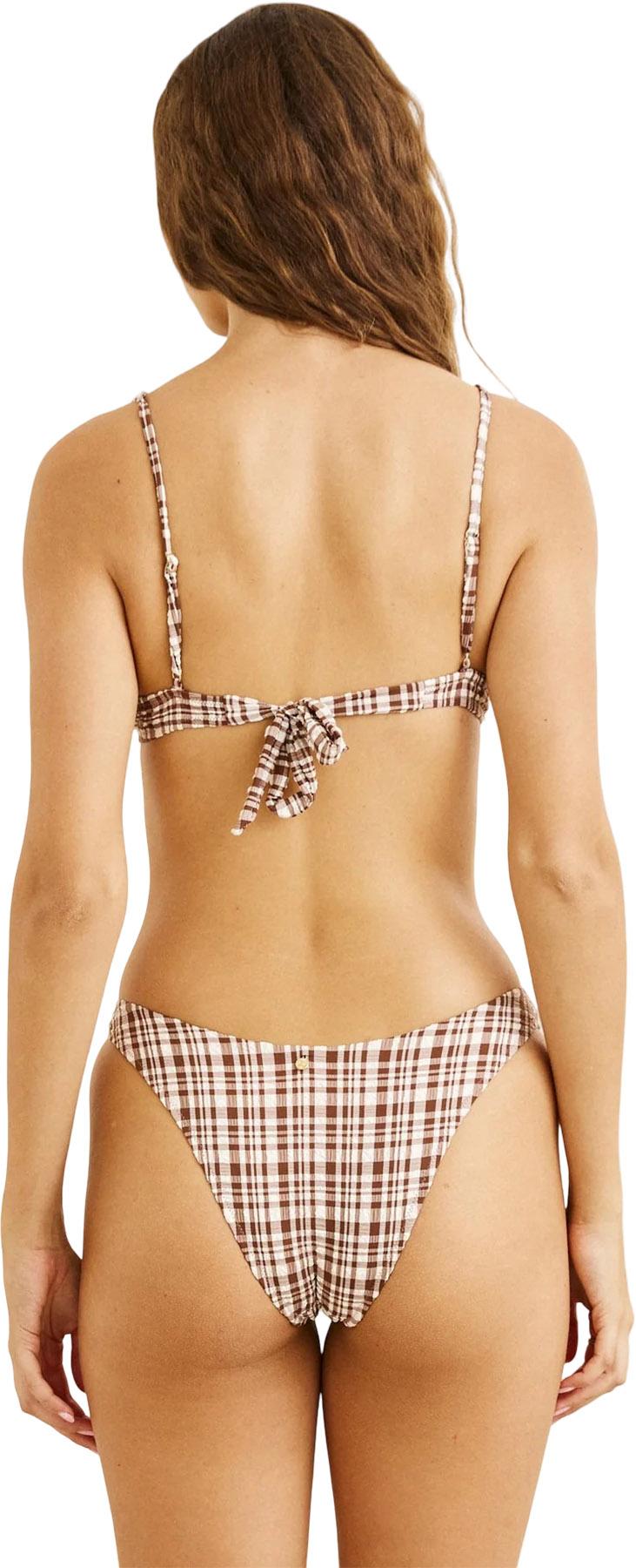 Product gallery image number 4 for product London Check Underwire Bikini Top - Women's