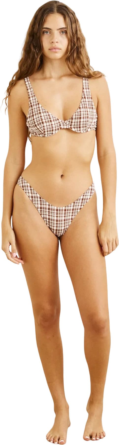 Product gallery image number 3 for product London Check Underwire Bikini Top - Women's