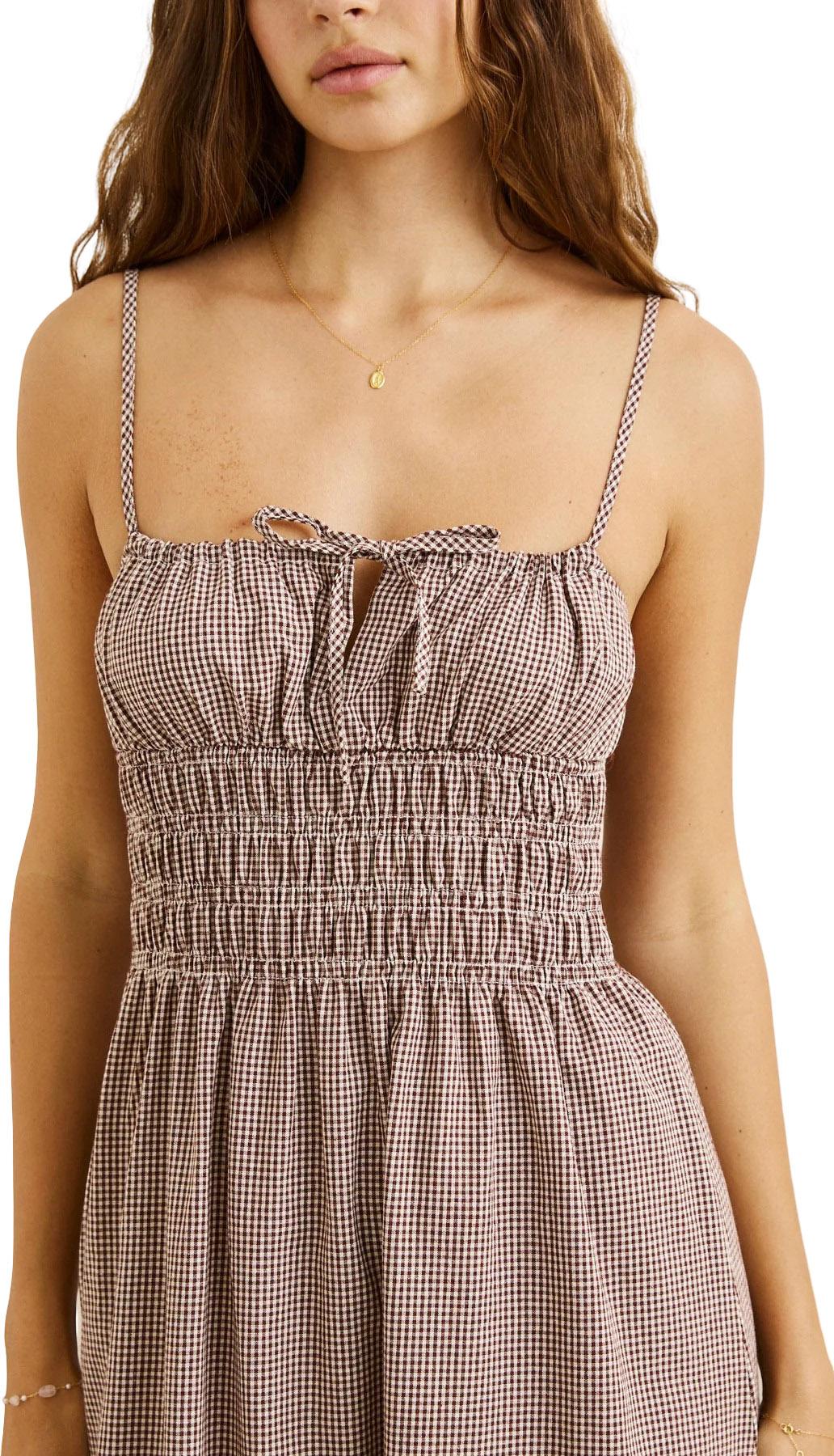 Product gallery image number 4 for product London Check Midi Dress - Women's