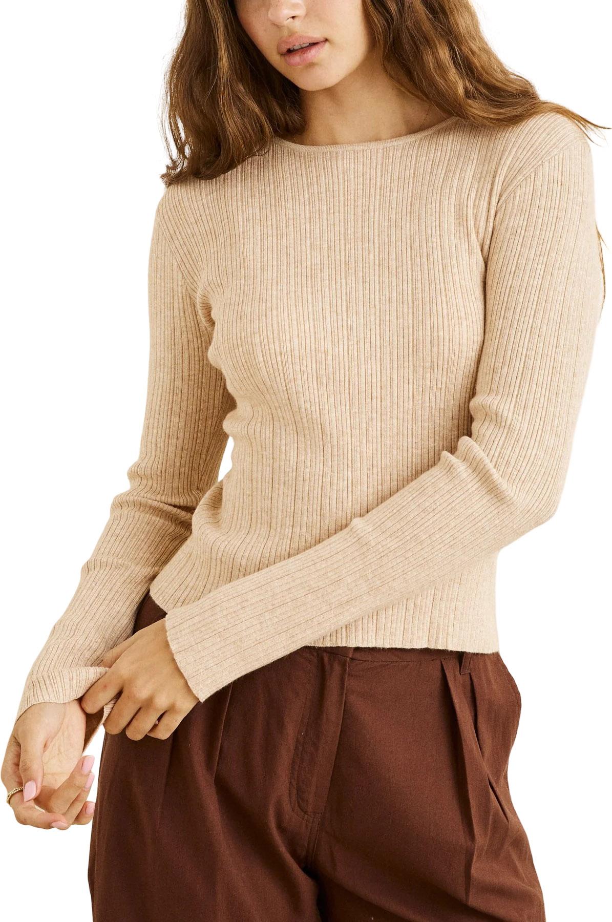 Numéro de l'image de la galerie de produits 4 pour le produit Chandail en tricot à manches longues Essential - Femme