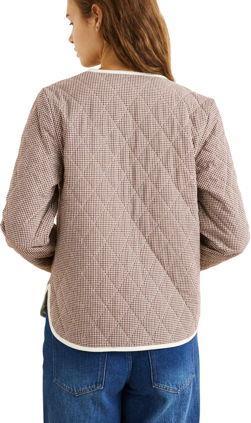 Product gallery image number 3 for product London Check Reversible Quilted Jacket - Women's