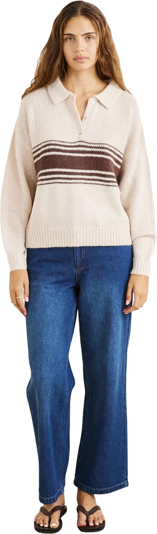 Numéro de l'image de la galerie de produits 3 pour le produit Chandail à col en tricot Strata - Femme