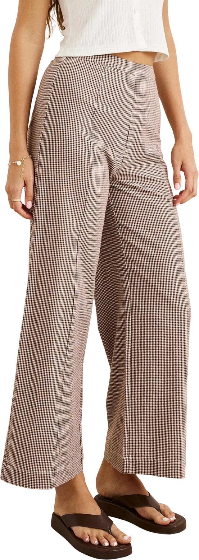 Product gallery image number 2 for product London Check Wide Leg Pant - Women's