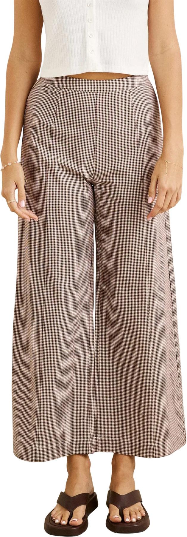 Product image for London Check Wide Leg Pant - Women's