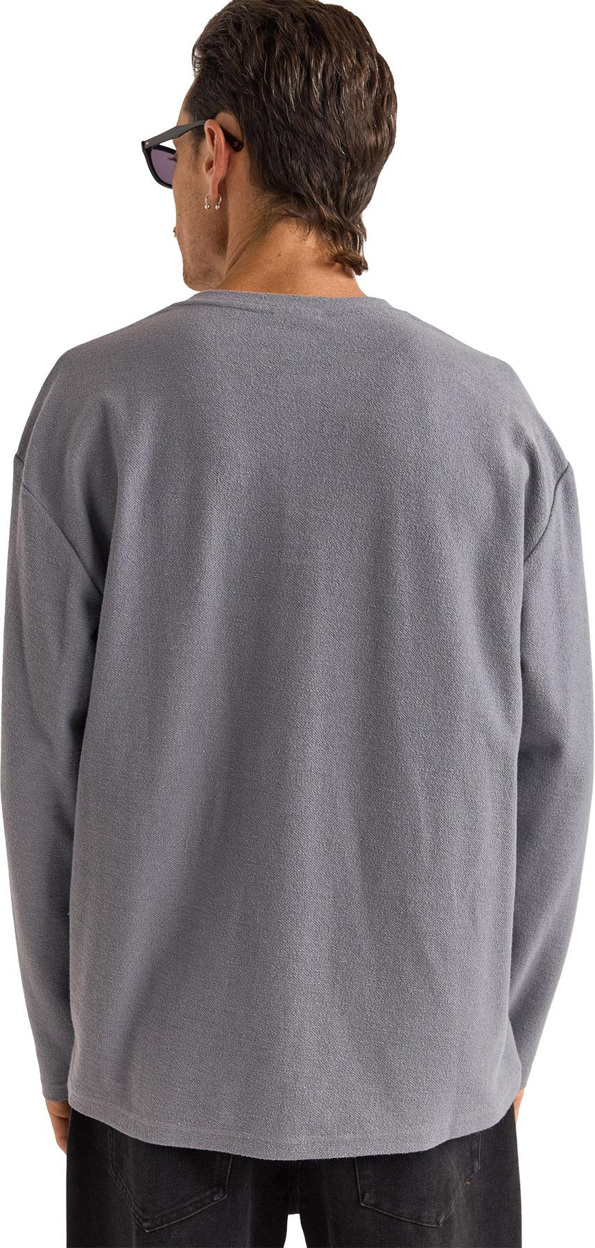 Product gallery image number 5 for product Vintage Terry Long Sleeve Henley Shirt - Men's