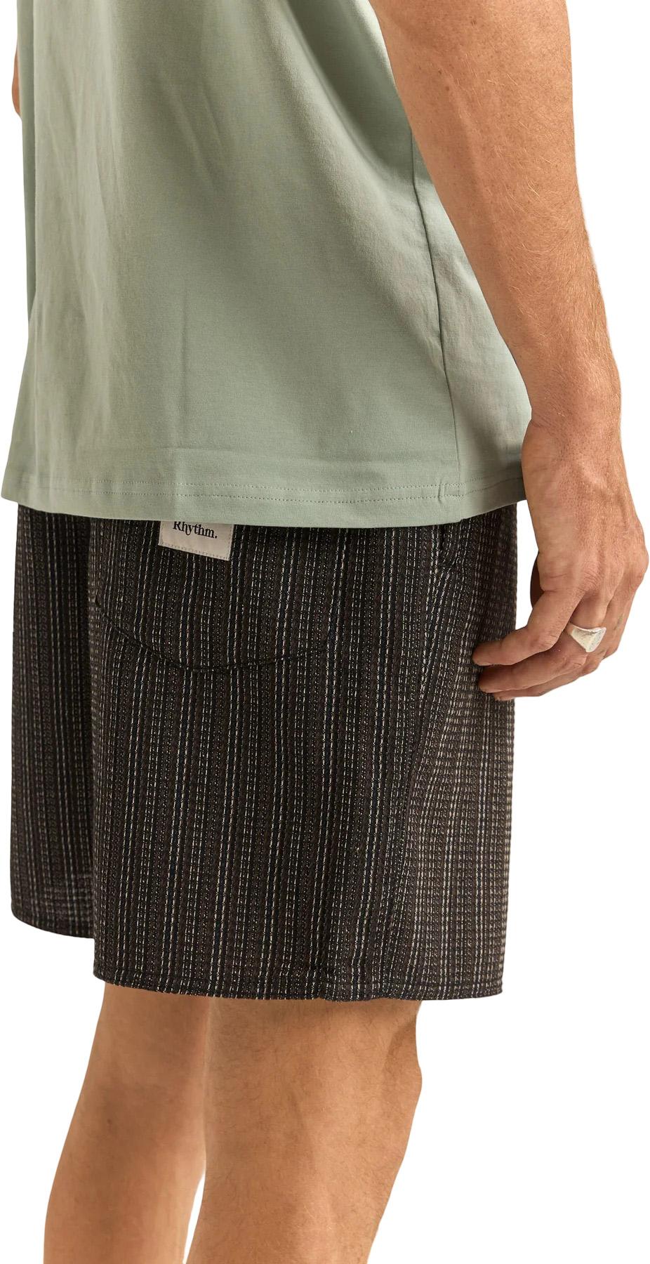 Product gallery image number 2 for product Linen Jacquard Stripe Jam Shorts - Men's