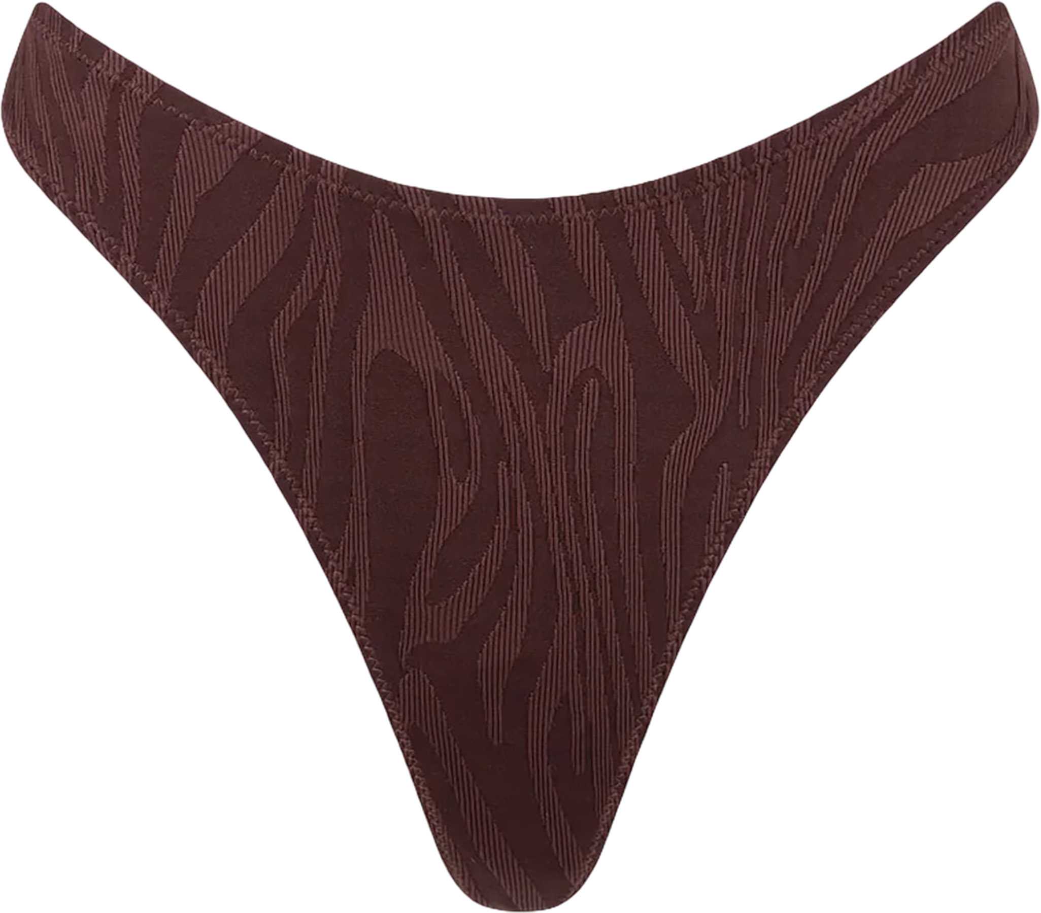 Image de produit pour Bas de bikini échancré Amazon - Femme