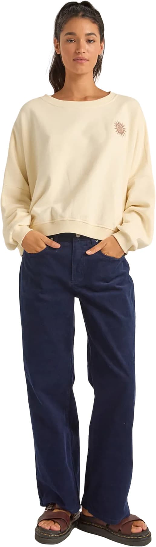 Product gallery image number 2 for product Sun Bleached Slouch Fleece Sweatshirt - Women's