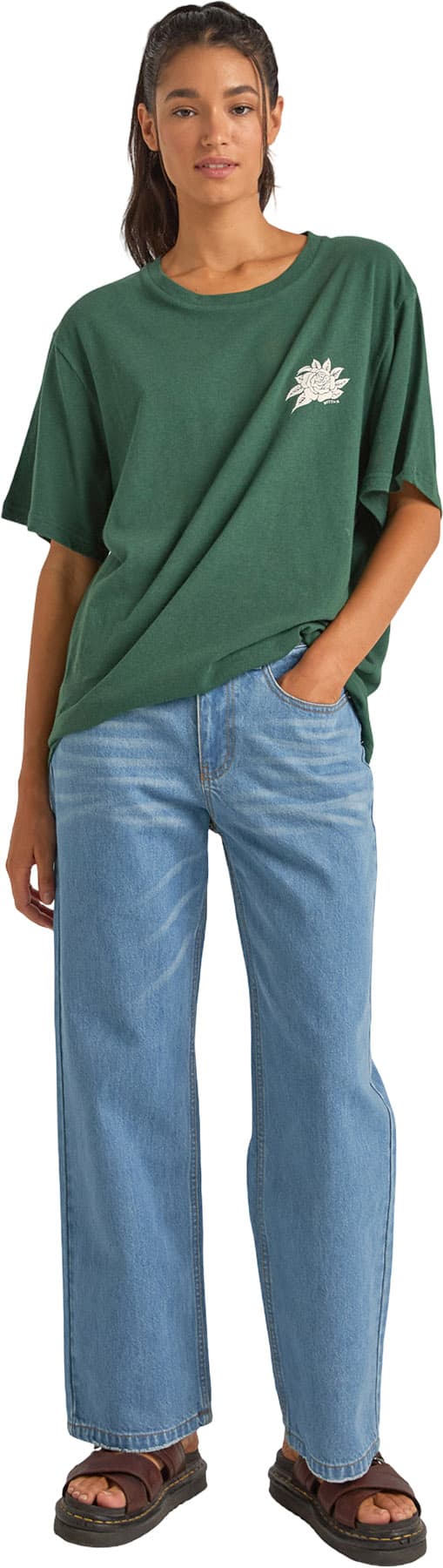 Product gallery image number 2 for product La Rosa Oversized T-Shirt - Women's