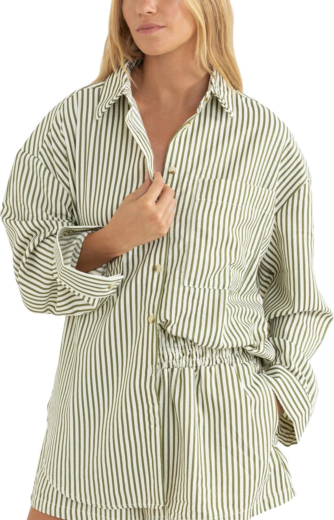 Product gallery image number 2 for product Cove Stripe Long Sleeve Shirt - Women's