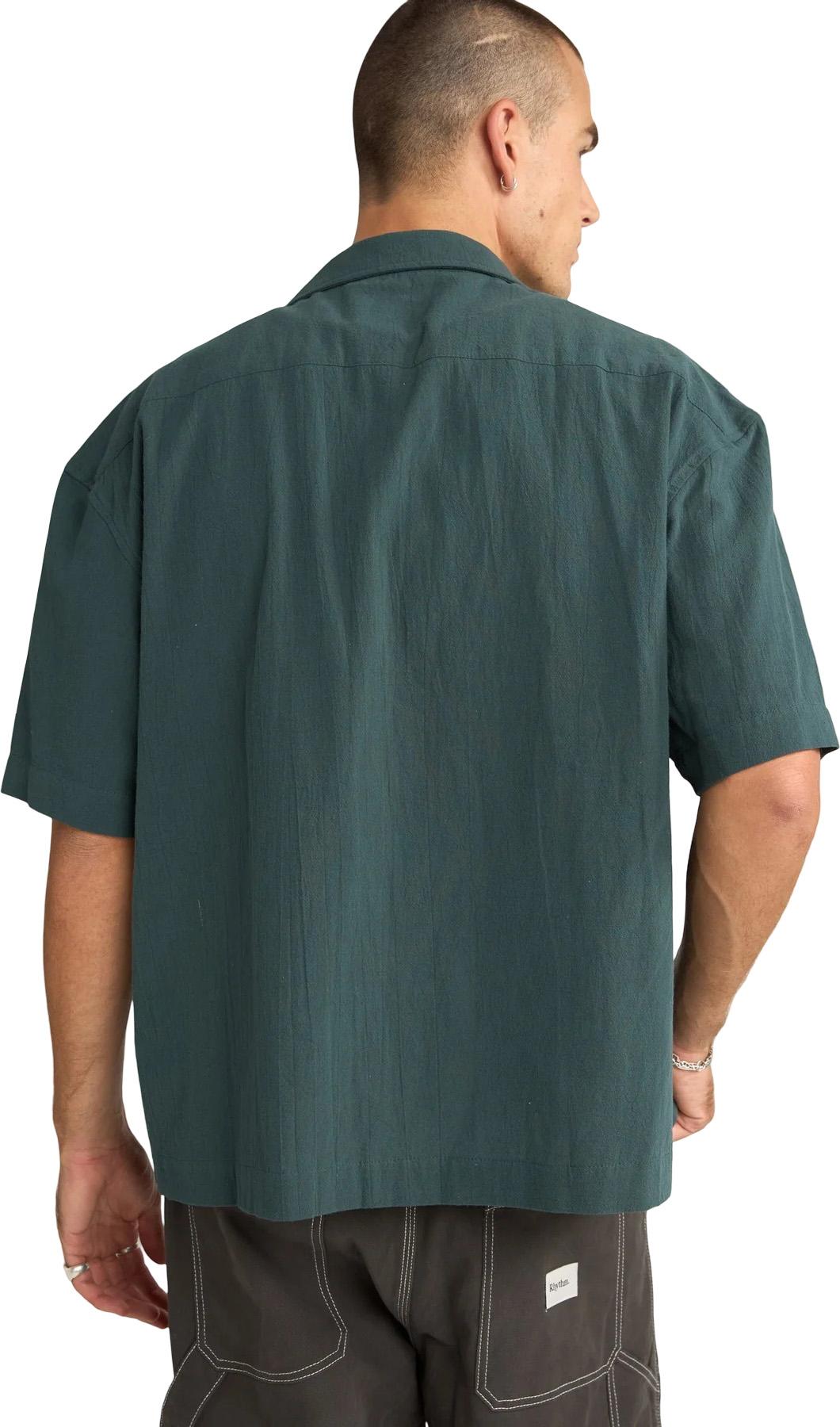 Numéro de l'image de la galerie de produits 2 pour le produit Chemise à manches courtes décontractée avec texture - Homme