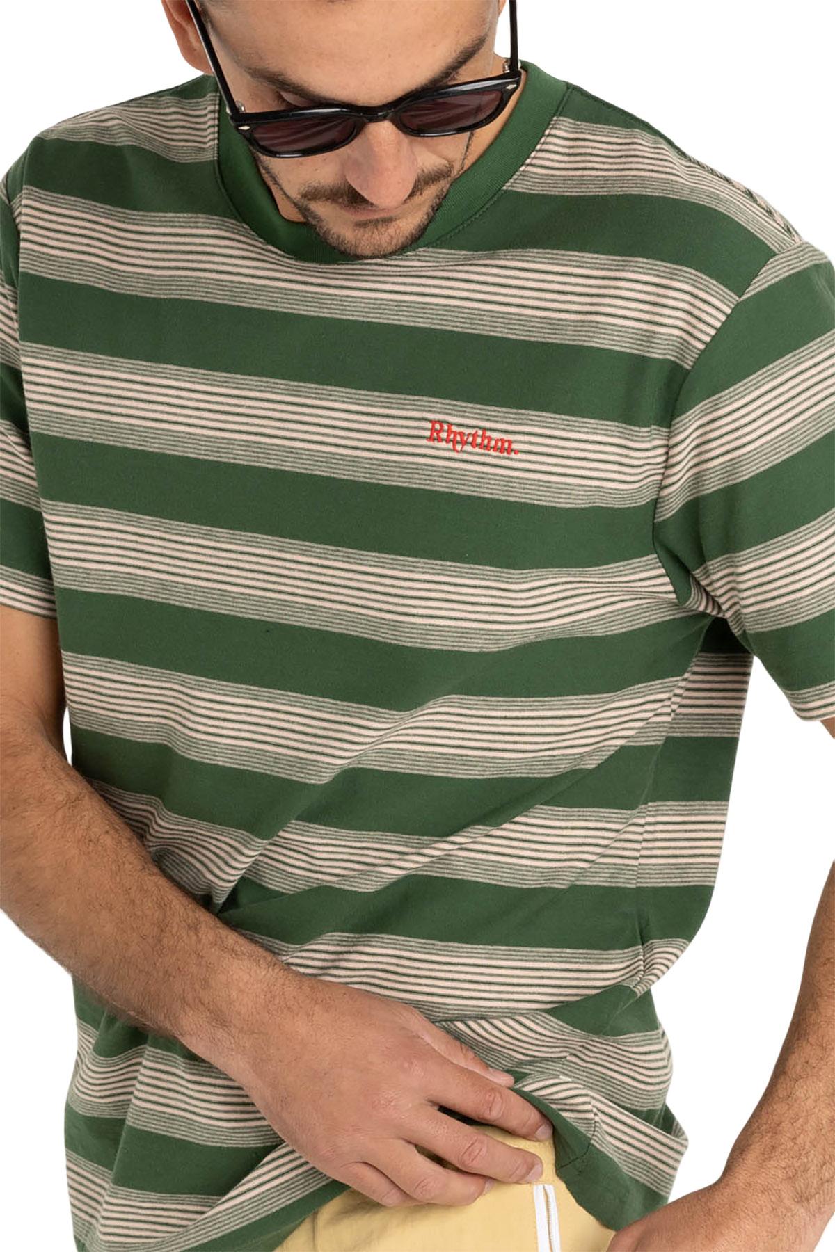 Product gallery image number 4 for product Echo Stripe Short Sleeve T-Shirt - Men's