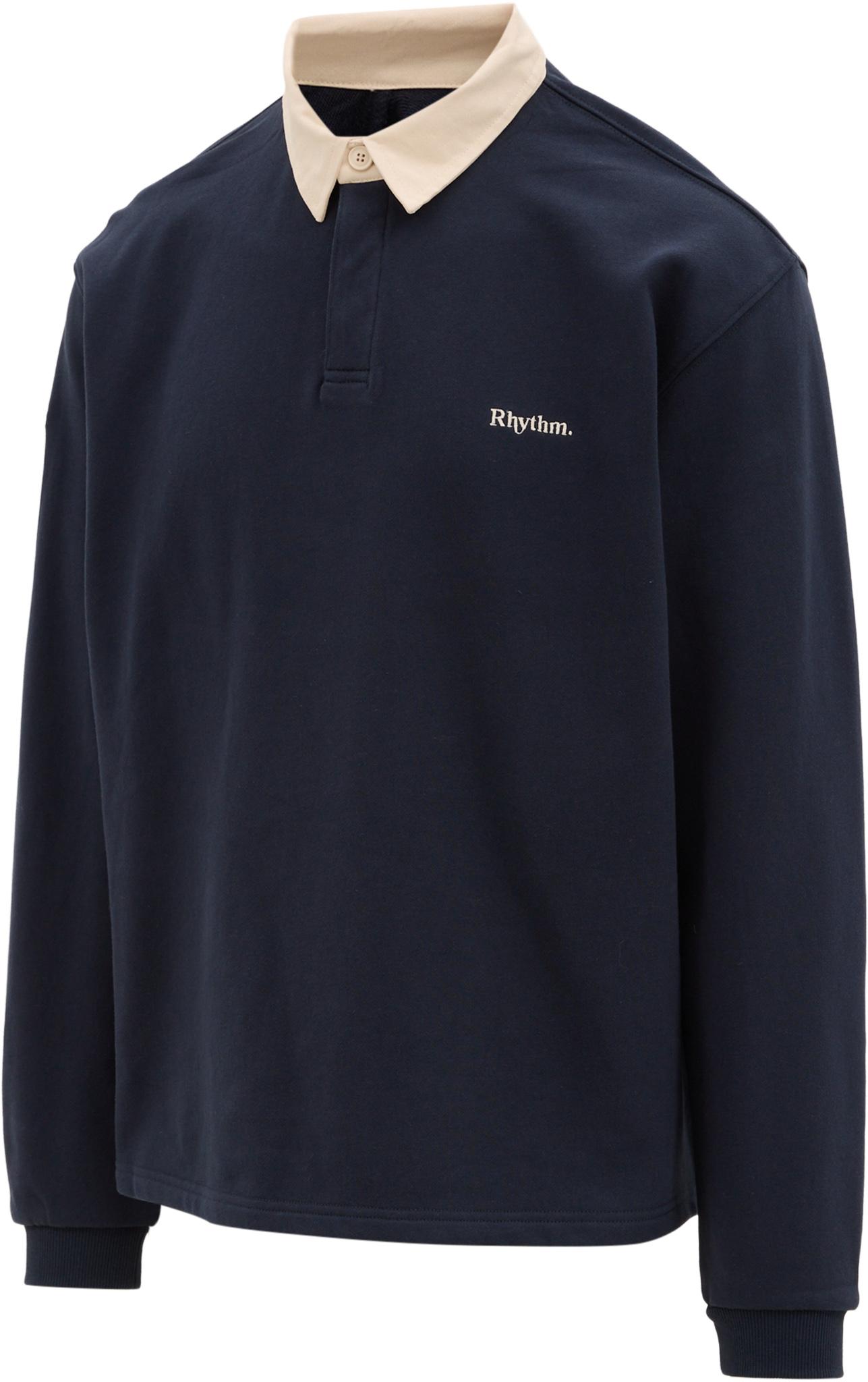 Product gallery image number 3 for product Polo à manches longues Vintage Rugby - Homme