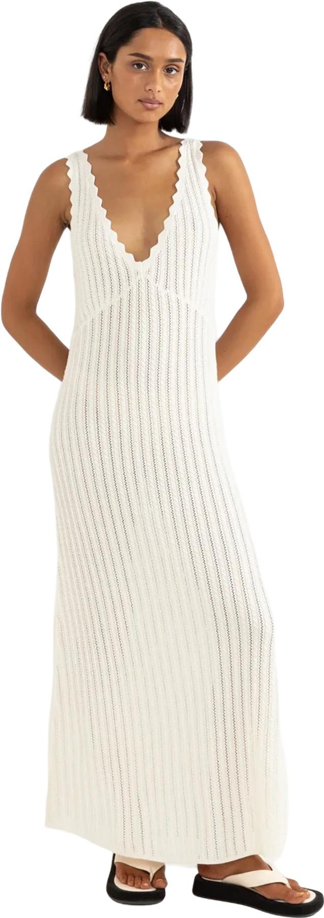 Rhythm Scallop Neckline Knit Maxi Dress - Women's | Altitude Sports