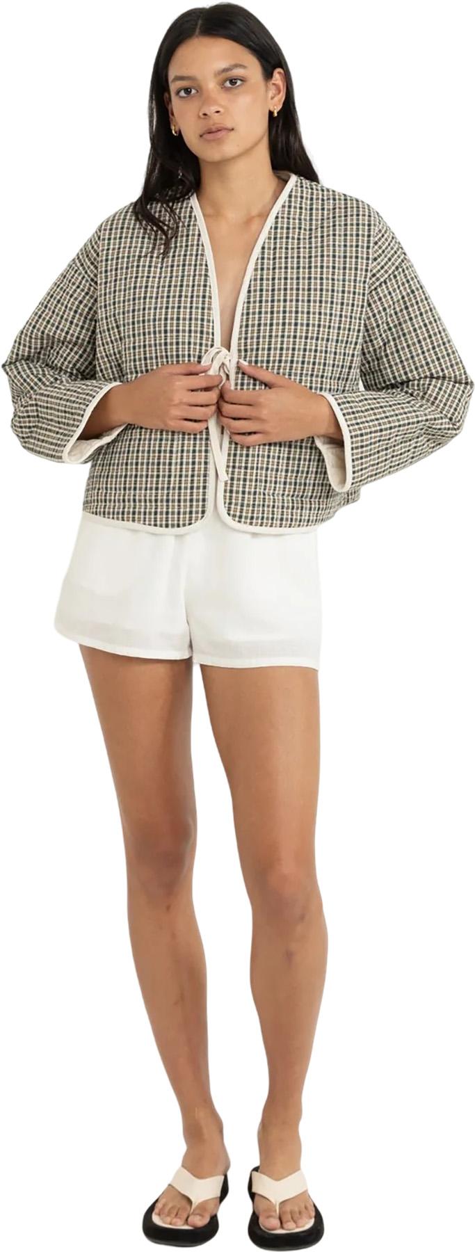 Product gallery image number 4 for product Antibes Plaid Quilted Jacket - Women's