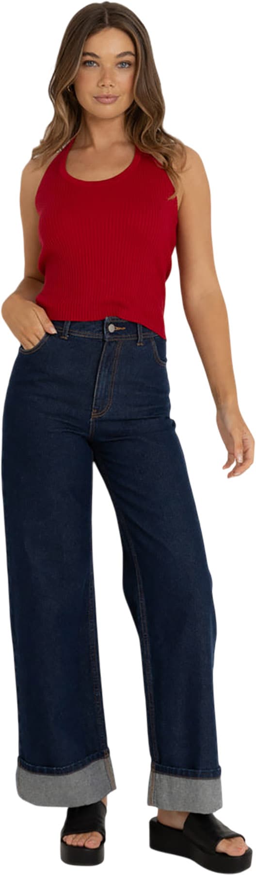 Numéro de l'image de la galerie de produits 3 pour le produit Haut licou en tricot Rumi - Femme 