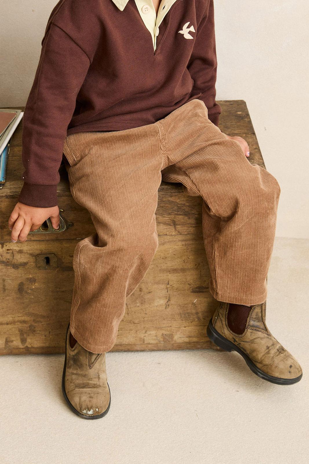 Product gallery image number 5 for product Dreamin Long Sleeve Rugby Polo - Kids