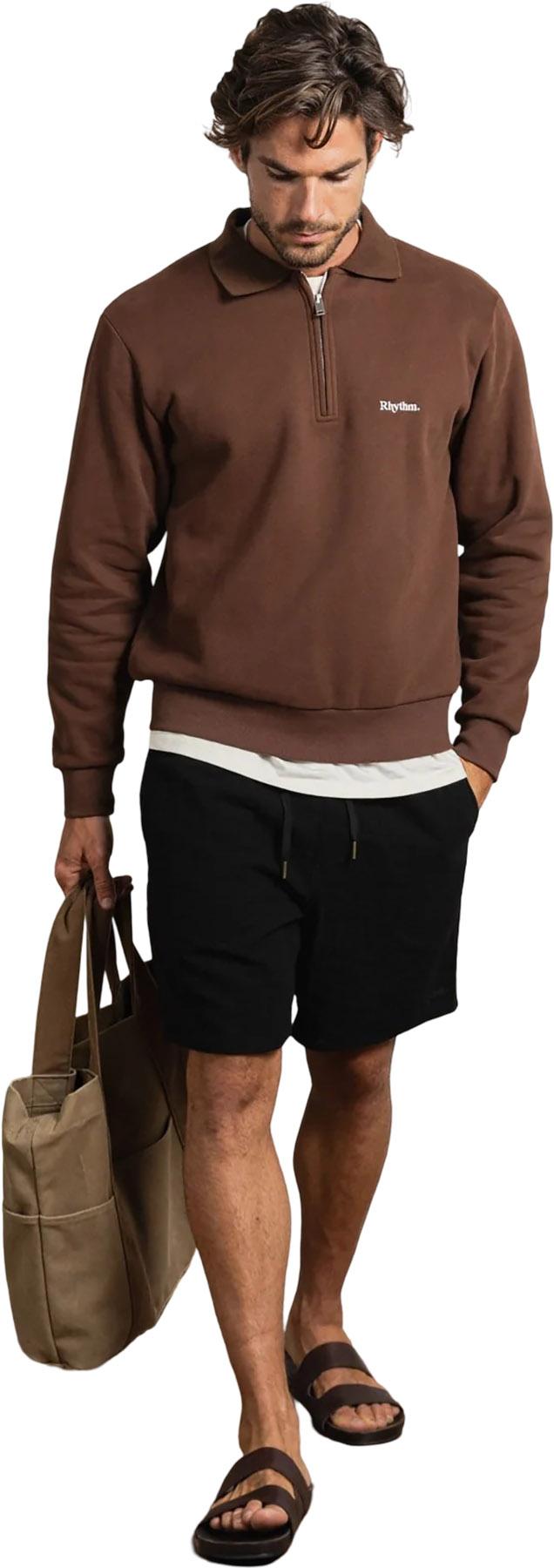 Product gallery image number 4 for product Chandail en molleton à glissière 1/4 Furnace - Homme