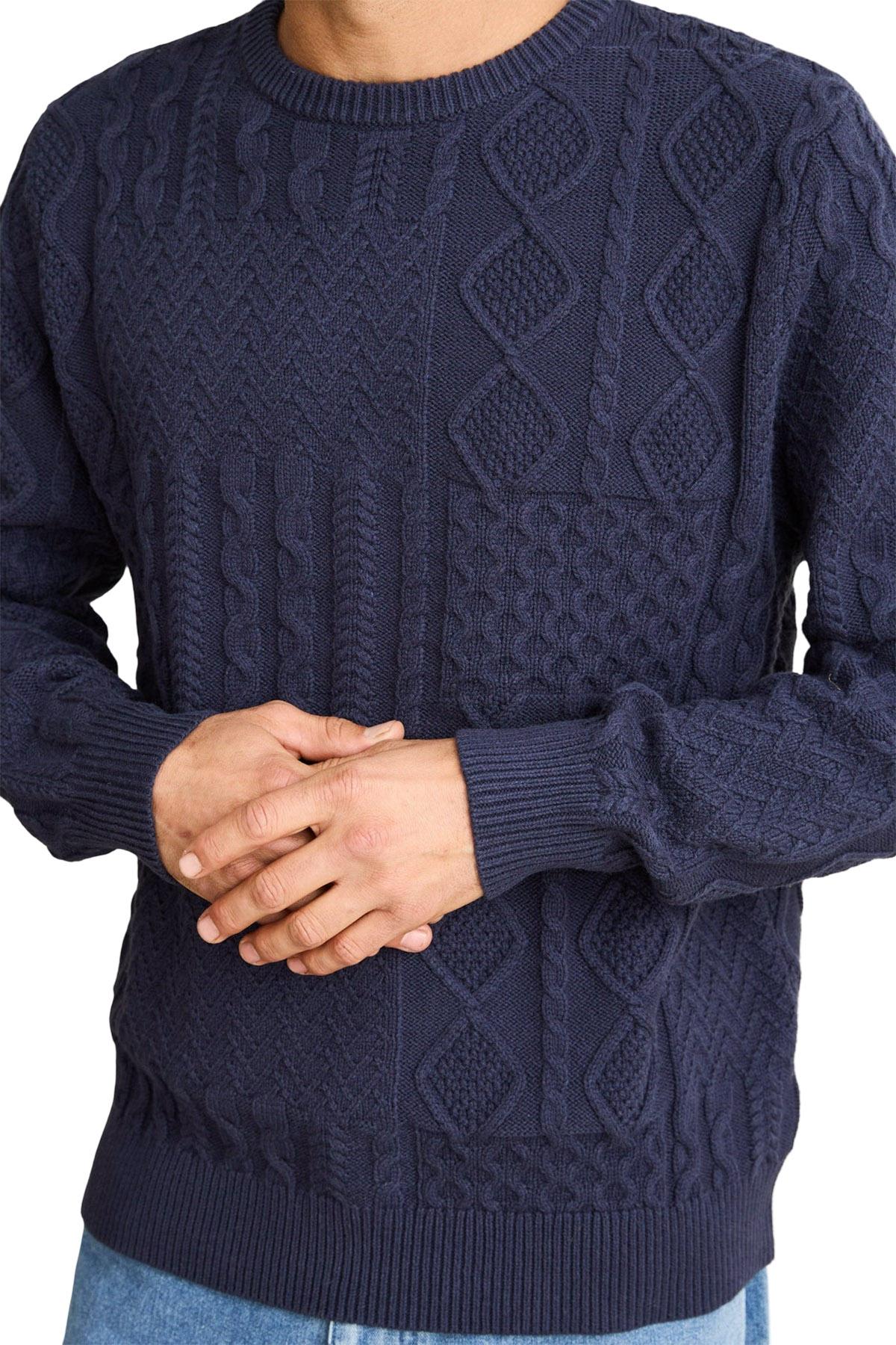 Product gallery image number 3 for product Patchwork Sweater - Men's