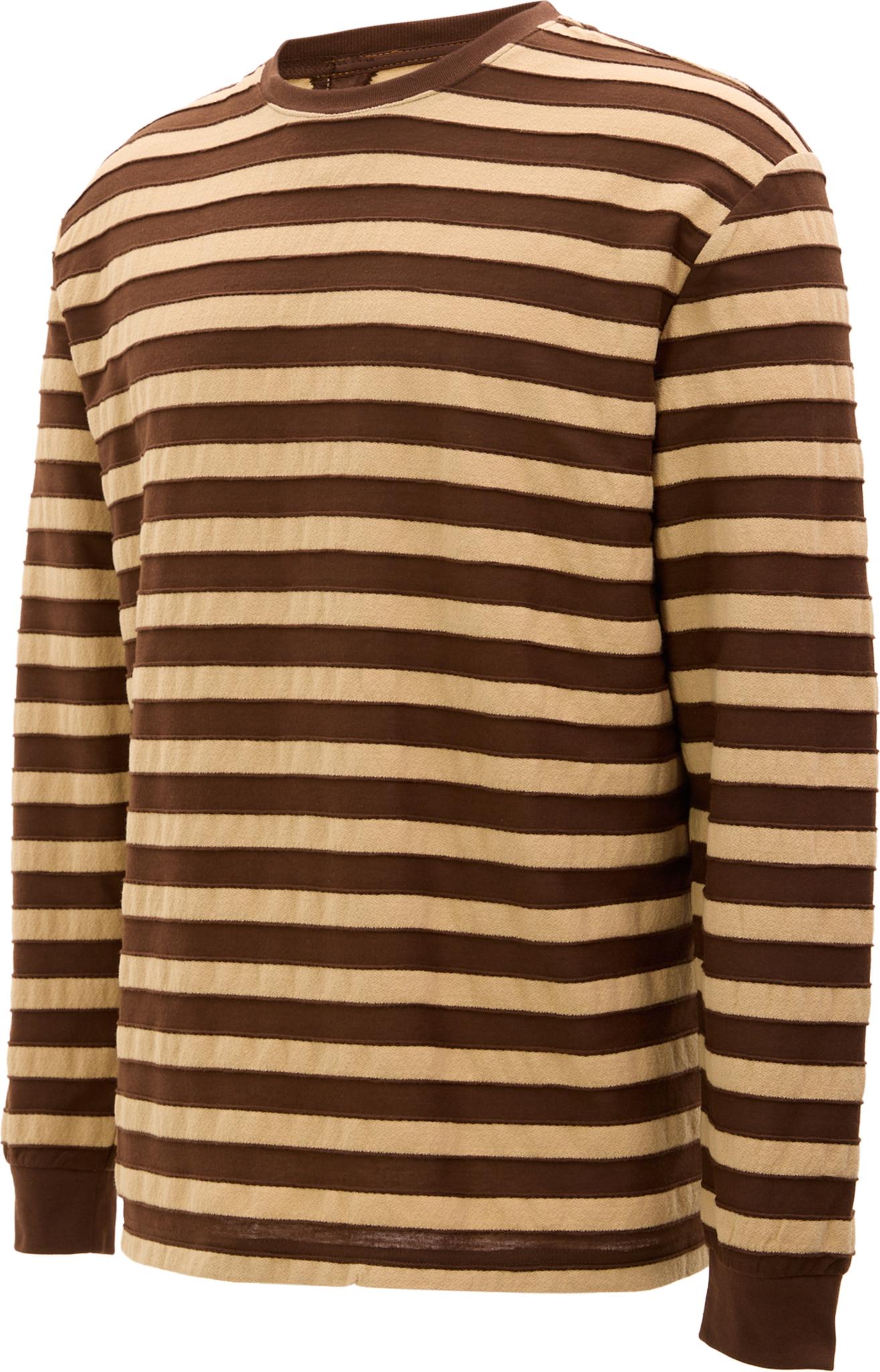 Product gallery image number 5 for product Textured Stripe Long-Sleeve T-Shirt - Men’s