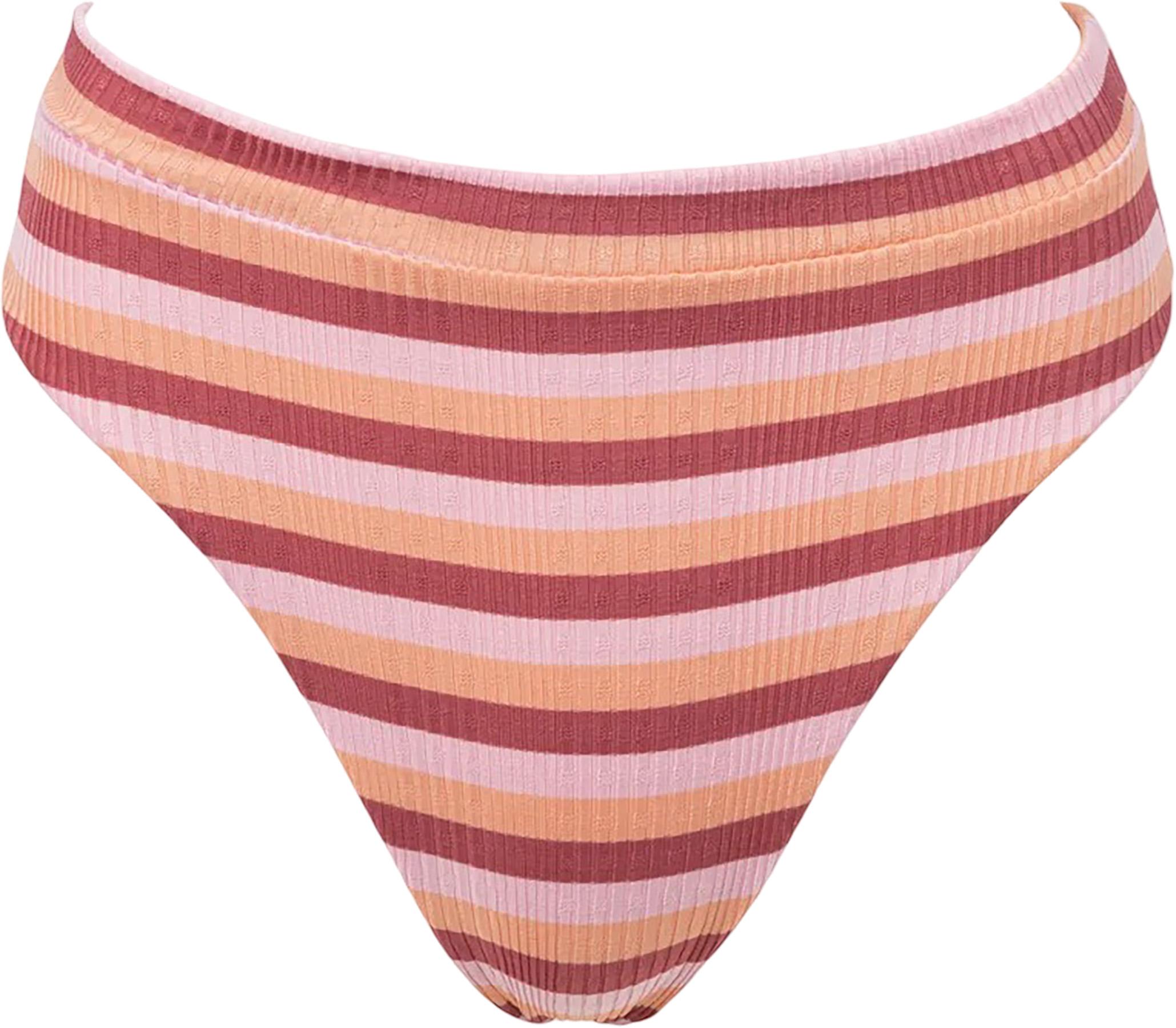 Product image for Ibiza Stripe Rib Hi-Waist Swim Bottom - Women's