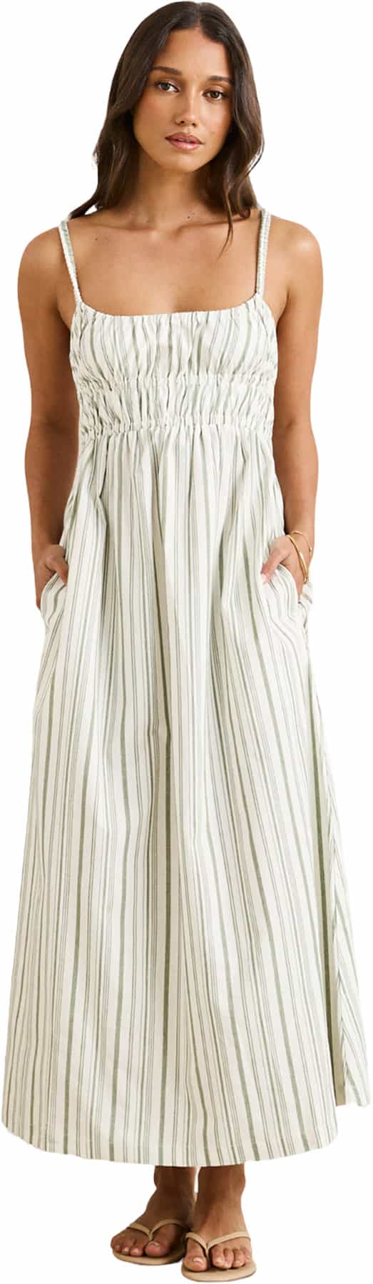 Product image for Mallorca Stripe Midi Dress - Women's