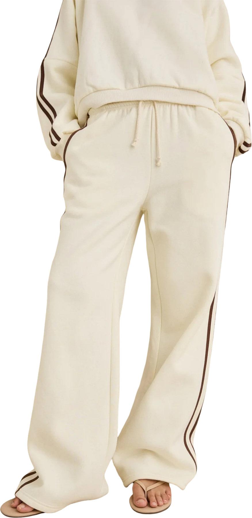 Product gallery image number 4 for product Pantalon de survêtement contrasté - Femme