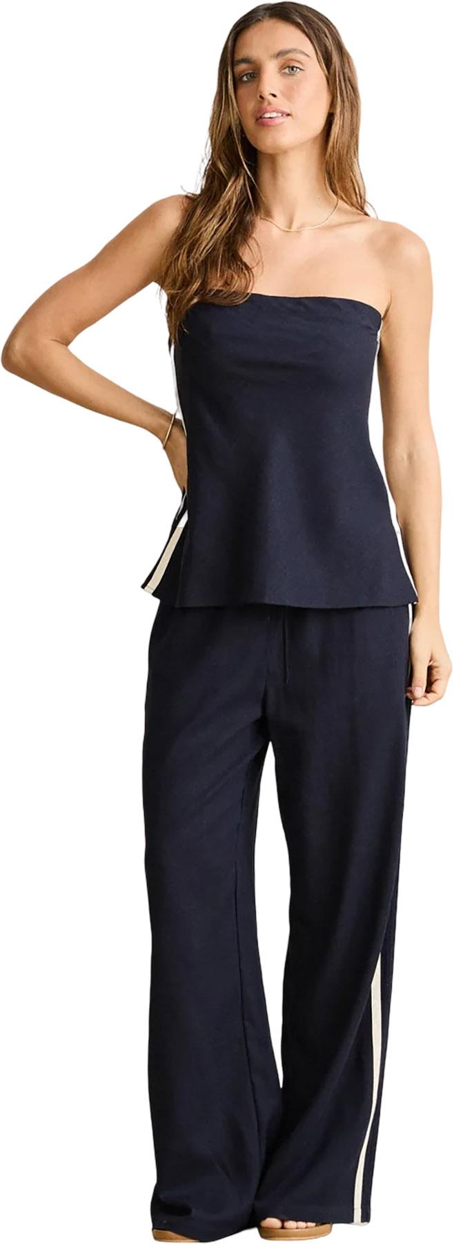 Product image for Contrast Linen Strapless Top - Women's