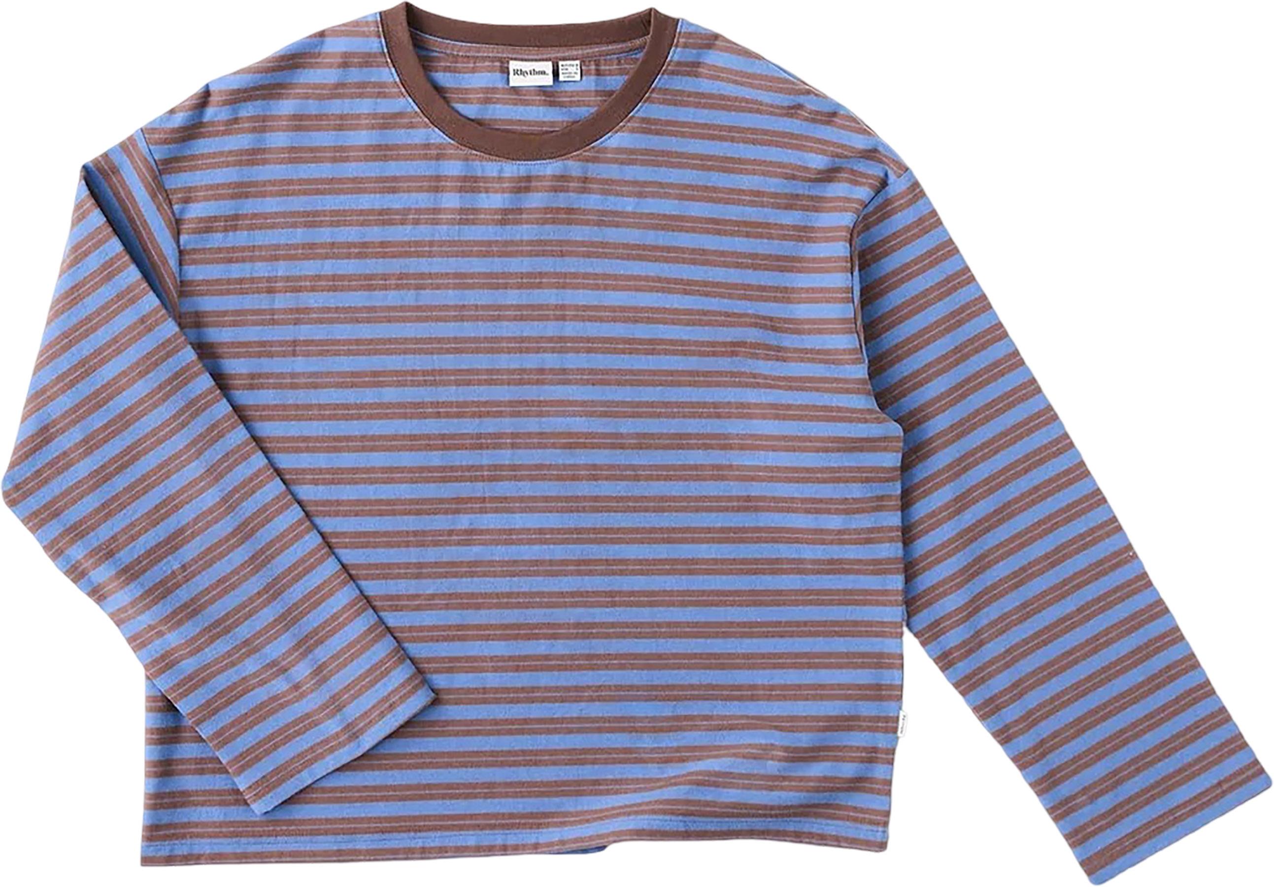 Product image for T-shirt rayé à manches longues Porto - Femme