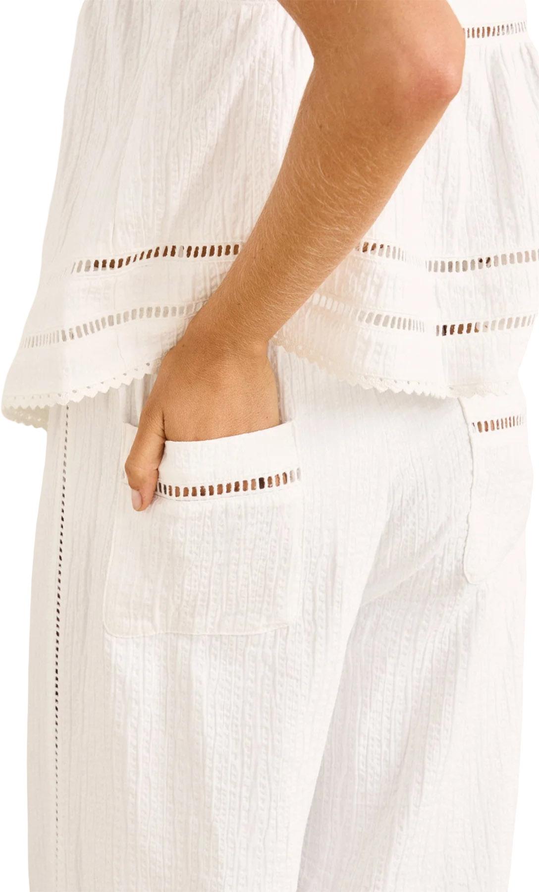 Product gallery image number 4 for product Pantalon à bord festonné Macy - Femme