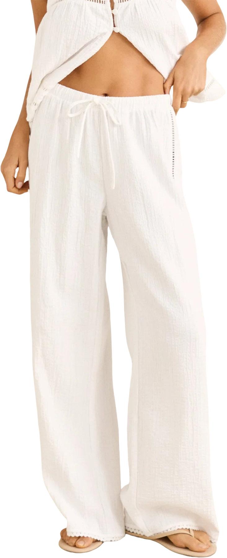 Product gallery image number 3 for product Pantalon à bord festonné Macy - Femme
